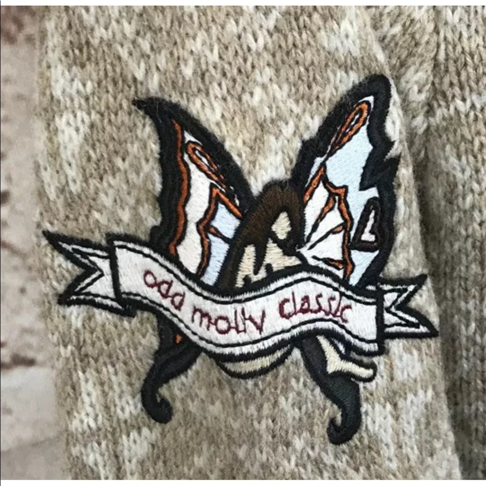 Odd Molly Sweater Blazer 3 Medium Large Lambs wool - Picture 9 of 9